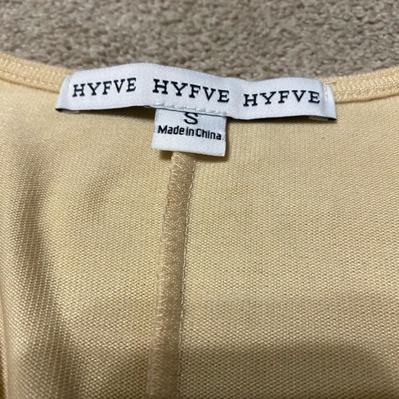 HYFVE Cream Knit Asymmetrical Dress - Picture 3 of 4